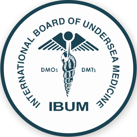 International Board of Undersea Medicine IBUM logo